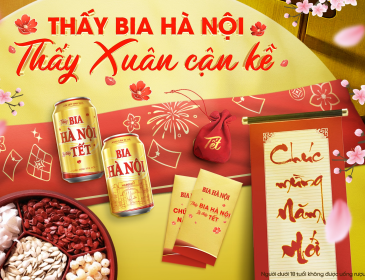 THẤY BIA HÀ NỘI – THẤY XUÂN CẬN KỀ