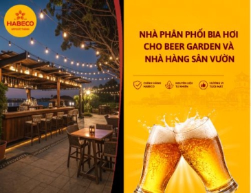 Nhà Phân Phối Bia Hơi Cho Beer Garden Và Nhà Hàng Sân Vườn: Cách Tổ Chức Khu Bảo Quản Và Quầy Phục Vụ